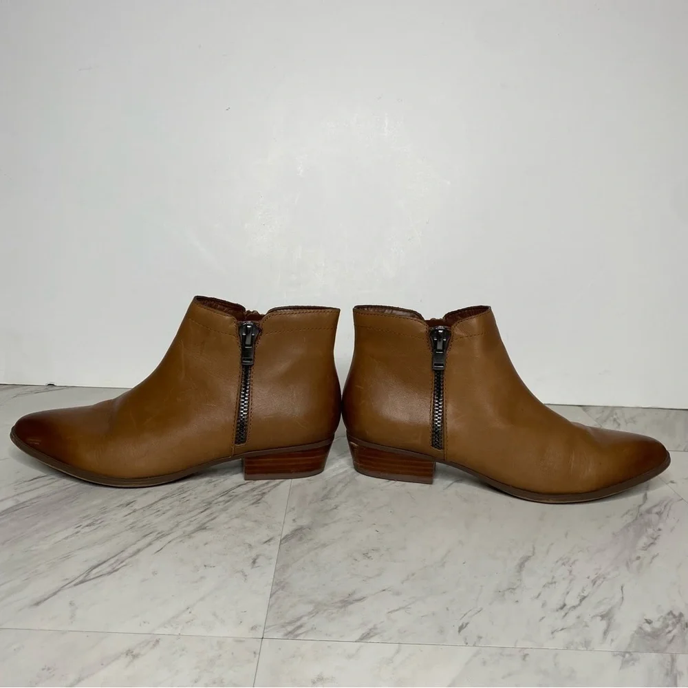 Naturalizer Blair Brown Leather Bootie 7M